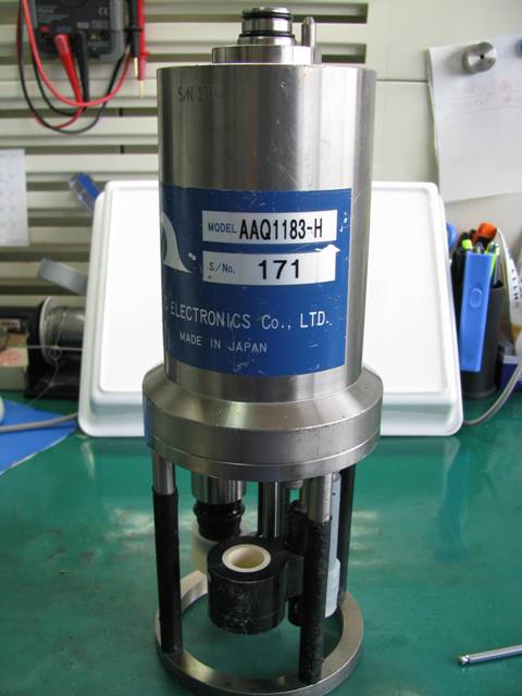 多項目水質計（AAQ-1183）のセンサー