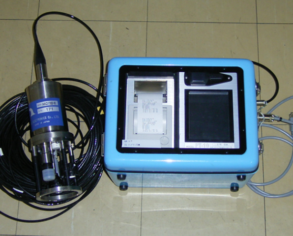 多項目水質計（AAQ-1183）のプリンタータイプ